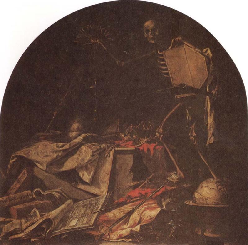 Juan de Valdes Leal Allegory of Daath oil painting image